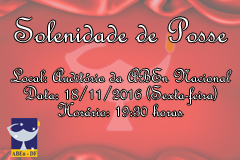 Solenidade de Posse da Diretoria Gestão 2016-2019